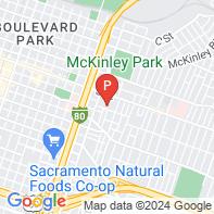 View Map of 3161 L Street,Sacramento,CA,95815